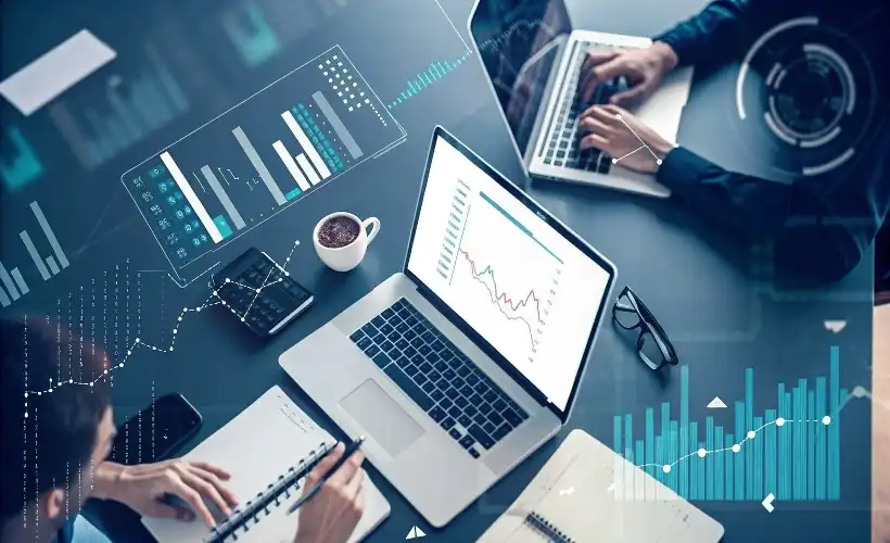 AlphaTrade AI market chart